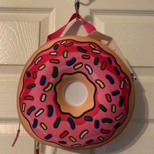 Donut Lunch Tote, Donut Lunch Bag, Donut Bag, Big Mouth Bag, Big Mouth